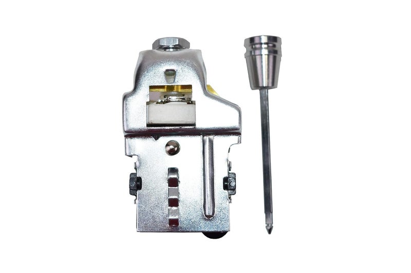 A-Team Performance Headlight Switch Assembly - Billet Aluminum Knob & Billet Dash Knobs - Compatible with 1968-1984 Chevy GM Street Rod Trucks & Street Rod Headlight Switch - Push Button, Panel Mount - Image 5